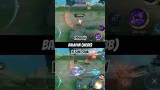 OBSIDIA VS YI SUN-SHIN (balapan) #mobilelegends #shortvideo #mlbb #balapan