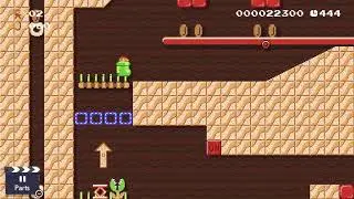 Super Mario Maker 2 &ndash; Level 32: Ancient Seesaw Fortress  - Walkthrough