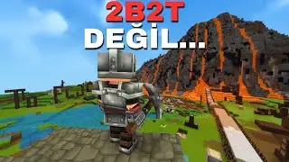 I tried 2B2T in a pirated Minecraft.