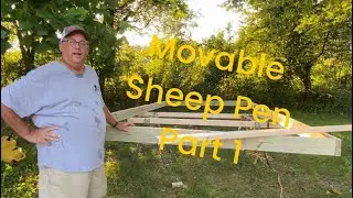 Mobile Sheep Pen build Part 1