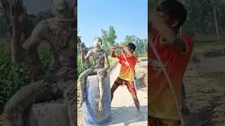 Village Statue Prank Gone Wrong 😂