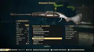 Fallout 76 fuzil alien 543 metros de alcance