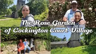PART 2: THE ROSE GARDEN OF COCKINGTON COURT VILLAGE#TORQUAY DEVON#TRAVEL VLOG/BRITPINAY JOURNEY