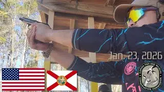 First Range Session of the New Year 『Ocala Public Shooting Range』| 1/23/26