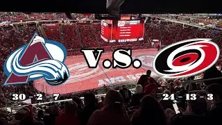 Colorado Avalanche VS Carolina Hurricans Reaction/Play - Play