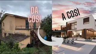 RESTAURO VECCHIA VILLA ABBANDONATA NELLA VILLA DA SOGNO: v1