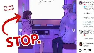 Comics On Social Media SUCK