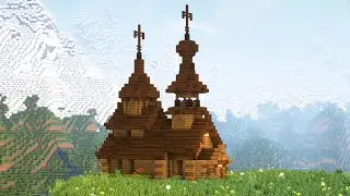 Orthodox church in minecraft