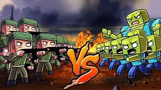 (Minecraft) U.S World zombie war 1