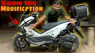 Hero Xoom 150 में इतनी तगड़ी Modifications आज तक नहीं देखी होगी  | Xoom 160 Modification 🔥