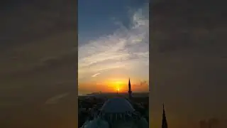 ✈️✈️✈️✈️🇹🇷🧡🧡🧡 Suleymanyie Mosque sunset time