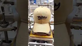 The assembly process of hat#Hat #embroidery #manufacturer #fashion #oem #custom ＃cap#handwear