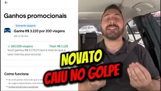 NOVATO CAIU NA PEGADINHA DA UBER E SEU MAL (n&atilde;o recebeu a promo&ccedil;&atilde;o)