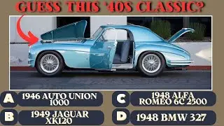 Hidden Gems of 1940s Europe: Rare Postwar Cars | RETRO CAR
