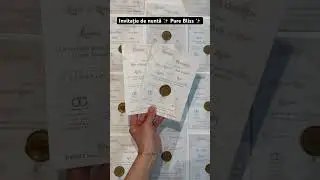 #trending #trendingshorts #viralvideo #viralshorts #weddinginvitation #bride #invitation #nuntă