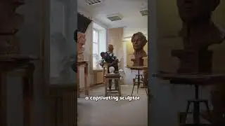 Love sparks between a museum curator and a sculptor in the vibrant canvases of an art exhibition.