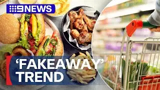 Growing trend of fast-food products in supermarkets | 9 News Australia