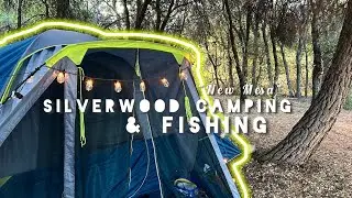 Silverwood Lake Camping Over Night Fishing For Bass Pt.1