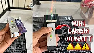 Unboxing Mini Laser Cannon 40 watt
