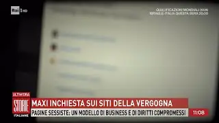 La maxi inchiesta sui siti sessisti - Storie italiane 08/09/2025