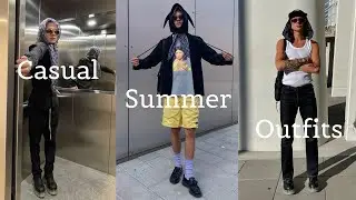 What I'm Wearing This Summer | Casual Summer Outfits | Rick Owens, Dries Van Noten, Dior