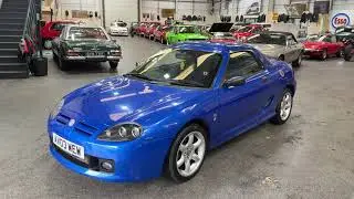 MG TF 115 COOL BLUE 2003 года | MATHEWSONS CLASSIC CARS | АУКЦИОН: 8, 9 и 10 октября 2025 года