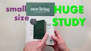 The NLT Personal Size with HUGE Study Resources
