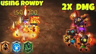 Rowdy Rascals | In ArchDemon Deflect | HIGH DPS ? | SCATTER | CASTLE CLASH