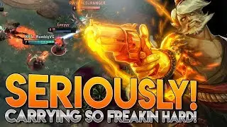 HOW HARD DO I HAVE TO CARRY!? Vainglory 5v5 [Ranked] Gameplay - Ringo |WP| Bot Lane Gameplay