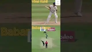 Virat Kohli vs Babar Azam Cover drive Comparison🔥😱. #cricket #comparison