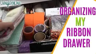 ORGANIZING MY RIBBON and Walmart Ribbon Haul, Walmart has amazing ribbon!