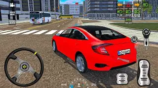 Car Traffic Driving 2026: Honda Civic city car realistic driving SUV #118 - car android gameplay