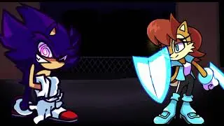 Headache(Old) but Dark Fleetway Sonic and Sally Acorn sing it(FNF COVER)