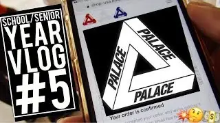 COPPING PALACE AT SCHOOL!! HIGH SCHOOL/SENIOR YEAR VLOG #5