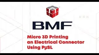 Micro 3D Printing an Electrical Connector Using P&micro;SL