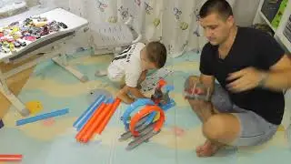 Hot Wheels Action double loop dash / Трек hot wheels портативний подвійна петля GFH85