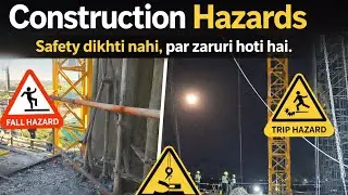 Construction Site Hidden Hazards | Real Site Safety Analysis#constructionsafety#cementindustry