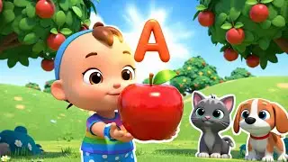 One Little Finger 👆 | Learn Numbers, Colors & ABC | Fun Kids Rhyme 🌈