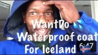 WantDo Waterproof Coat for Iceland 🇮🇸