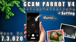 Terbaru!! Google Camera / Gcam Parrot 7.3.020 v4 Pixel 4 + Setting | Mantul