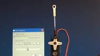 Servo Control by ATmega168,  V-USB, and libusb-win32