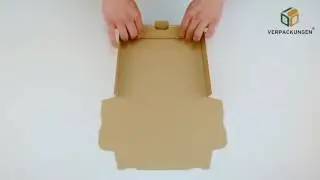 Maxibriefkarton Aufbauanleitung | BB-Verpackungen&reg;