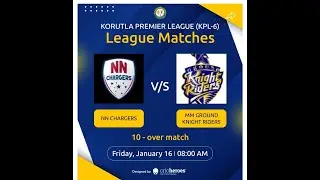 KORUTLA PREMIER LEAGUE (KPL-6)#NAG STRIKERS VS FD CHALLENGERS##