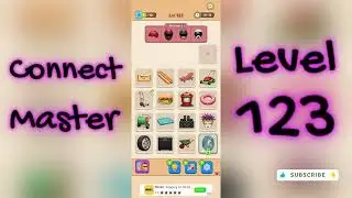 Connect Master Match Puzzle Game Walkthrough 🔗🧩 | Level 123 | SolutionGuruji