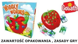 Gra zręcznosciowa Robaki Gibaki Wiggly Worms 919207