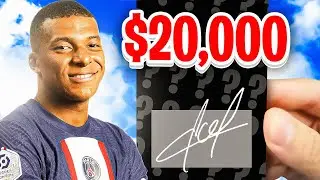 I PULLED MBAPPÉ’S AUTOGRAPH! WORTH $20,000! 🤑