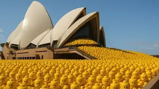How many LEGO HEADS to fill the SYDNEY OPERA HOUSE?!?