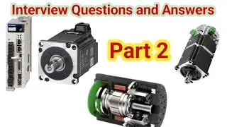 SERVO MOTOR INTERVIEW  QUESTIONS & ANSWER | EXAM QUESTION |IMPORTANT QUESTIONS ELECTRIC SERVO  MOTOR