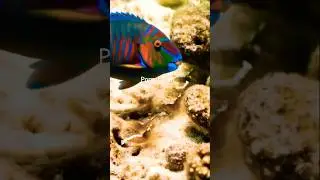 Parrot Fish 🐠 #cute #kidsvideos #play #animals #gorilla #ocean #oceanlife #kids #kidsplaydoh #fish