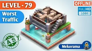 Mekorama Level 79 : Worst Traffic : Walkthrough Mekorama story Full Gameplay Video (Easy)